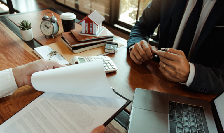 Customers buying houses are negotiating about the cost of home i